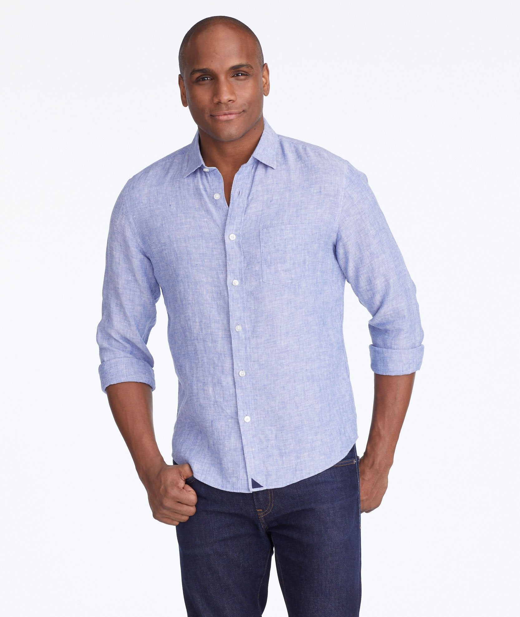Wrinkle-Resistant Linen Vin Santo Shirt – ideoufds.com